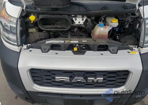 2021 Ram Promaster 2500 2500 High from USA, damaged, VIN 3C6LRVDG0ME570074